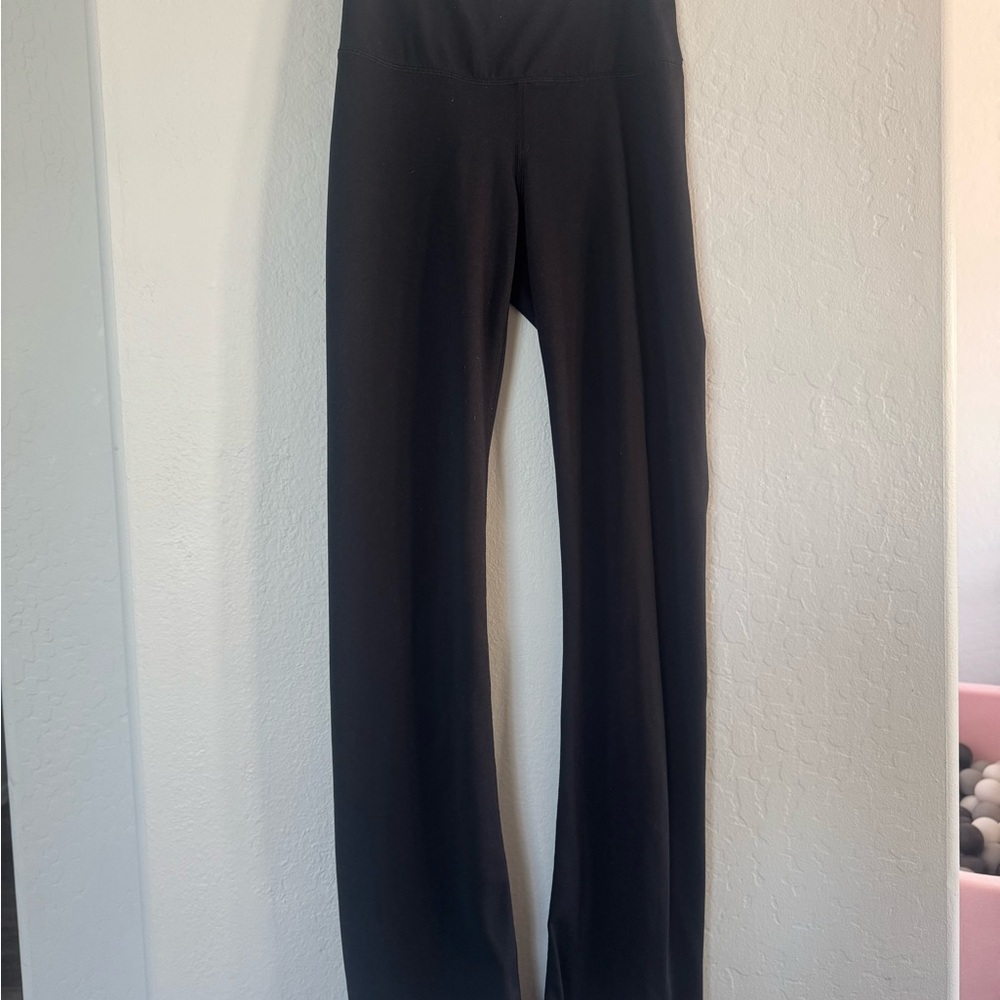 Yogalicious lux XS straight leg black yoga pant